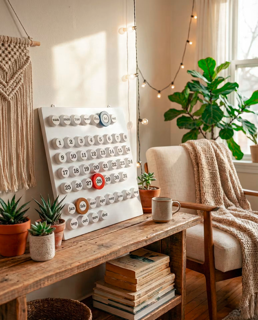 The Retro Analogue Calendar