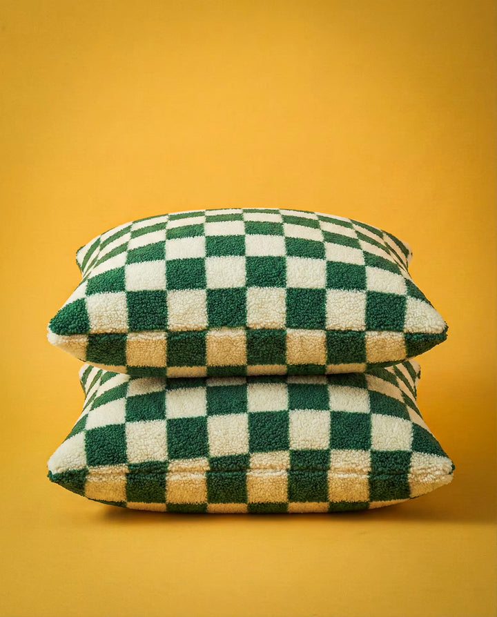 The Checkerboard Cushion Cover