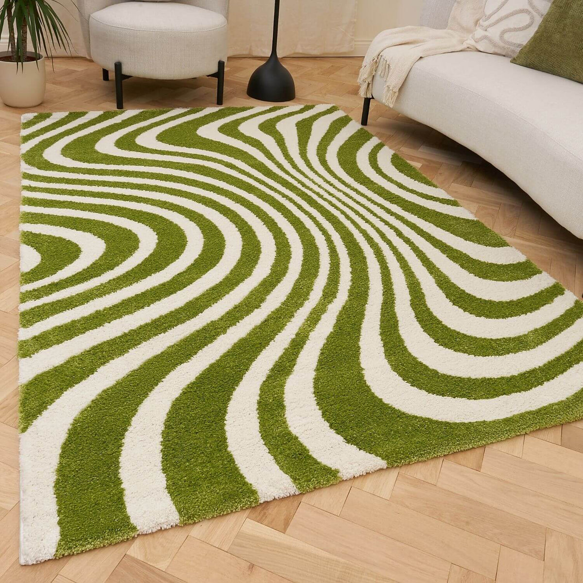 Garden Stripe Rug — front product view