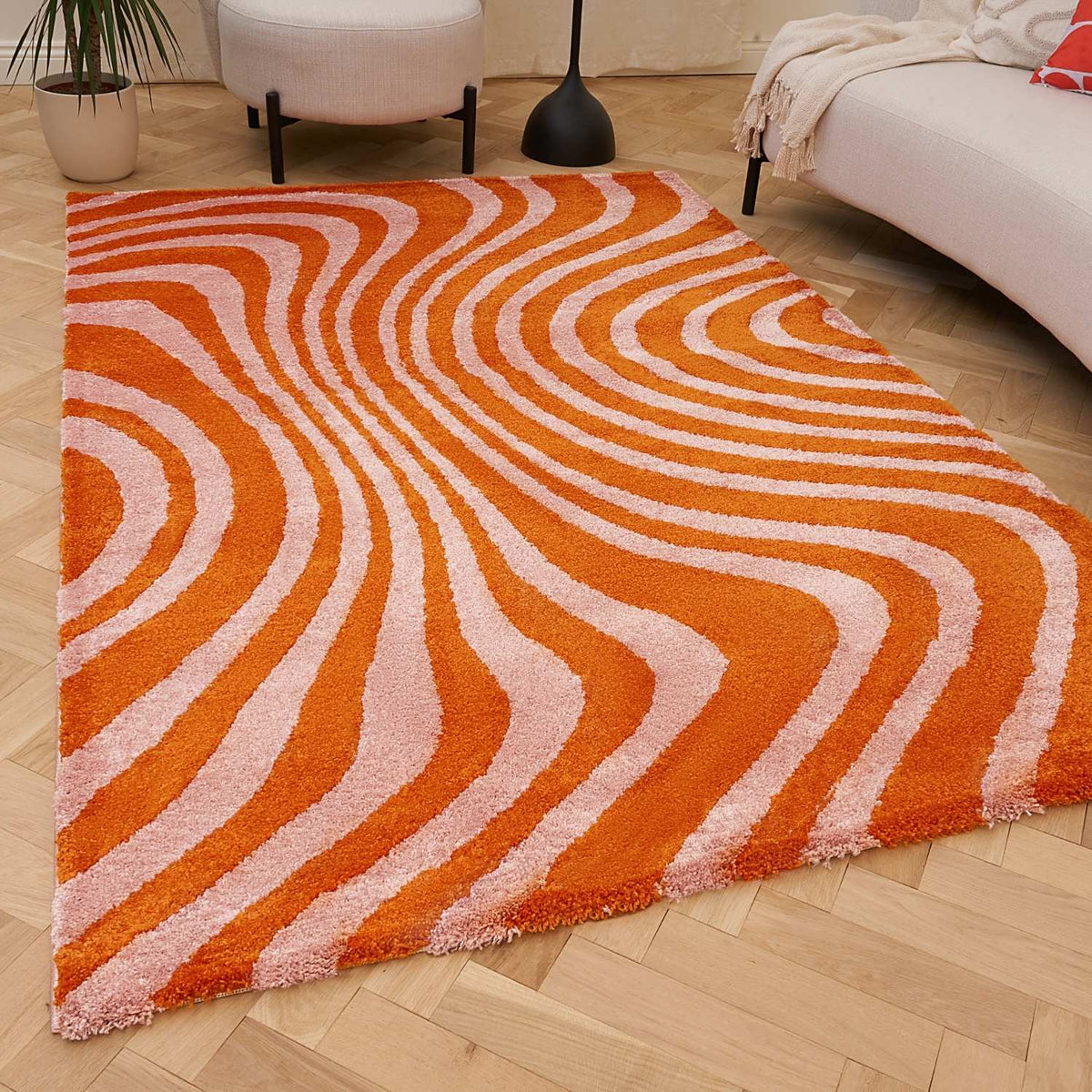Sorbet Stripe Rug — front product view