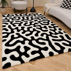 Ink Scribble Rug — front product view