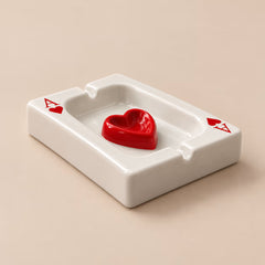 Ace of Hearts & Spades Ashtray