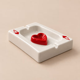 Ace of Hearts & Spades Ashtray