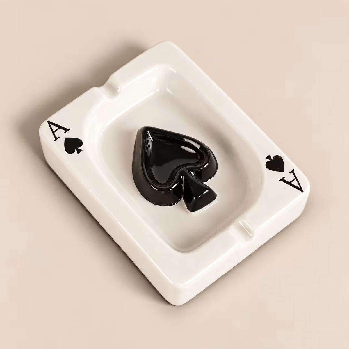 Ace of Hearts & Spades Ashtray