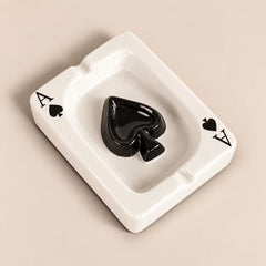 Ace of Hearts & Spades Ashtray