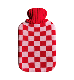 Blush Hot Water Bottle with Cover