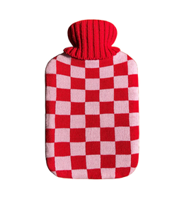 Blush Hot Water Bottle with Cover