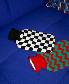 Noir Hot Water Bottle with Cover – product view 3