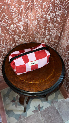 Blush Printed Wash Bag – product view 2