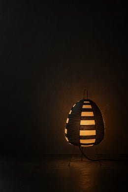Kiri Sumi Wabi-sabi table lamp with included E27 LED bulb