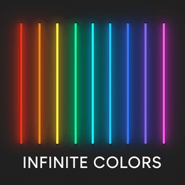 Remote-controlled RGB corner floor lamp with colourful LED glow