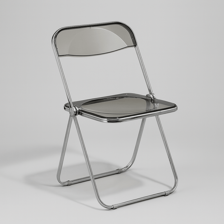 Minimal Acrylic Folding Chairs
