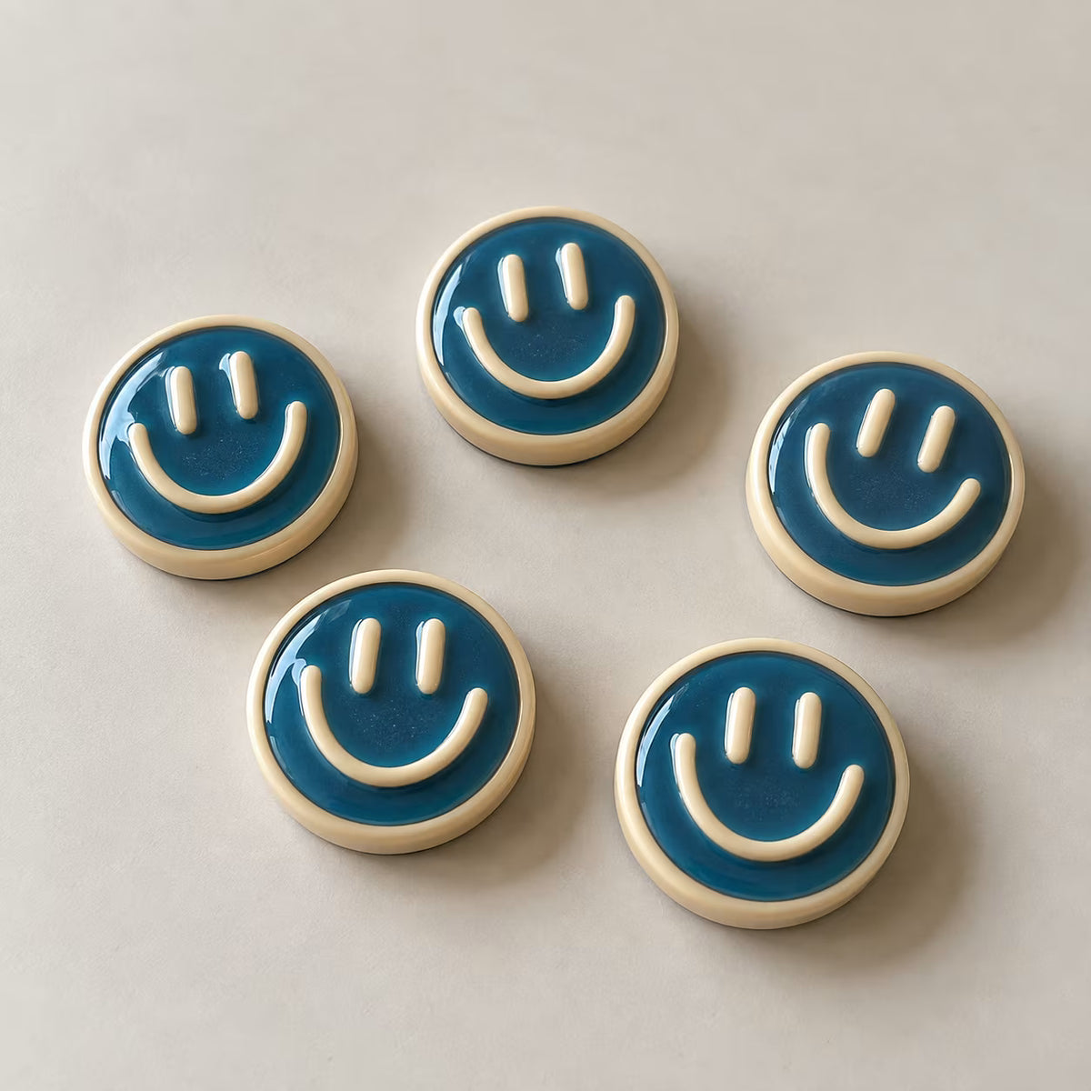Smiling Face Fridge Magnet Pack