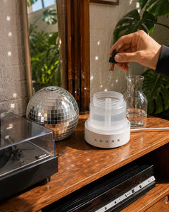 The Rotating Disco Ball Diffuser