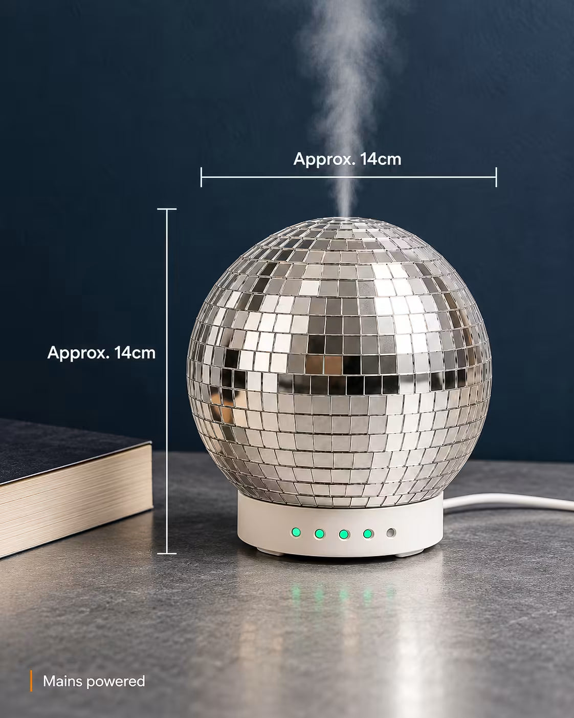 The Rotating Disco Ball Diffuser