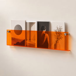 Floating Acrylic Magazine Holder