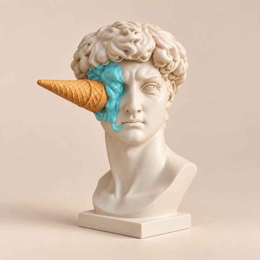 Haagen David Sculpture