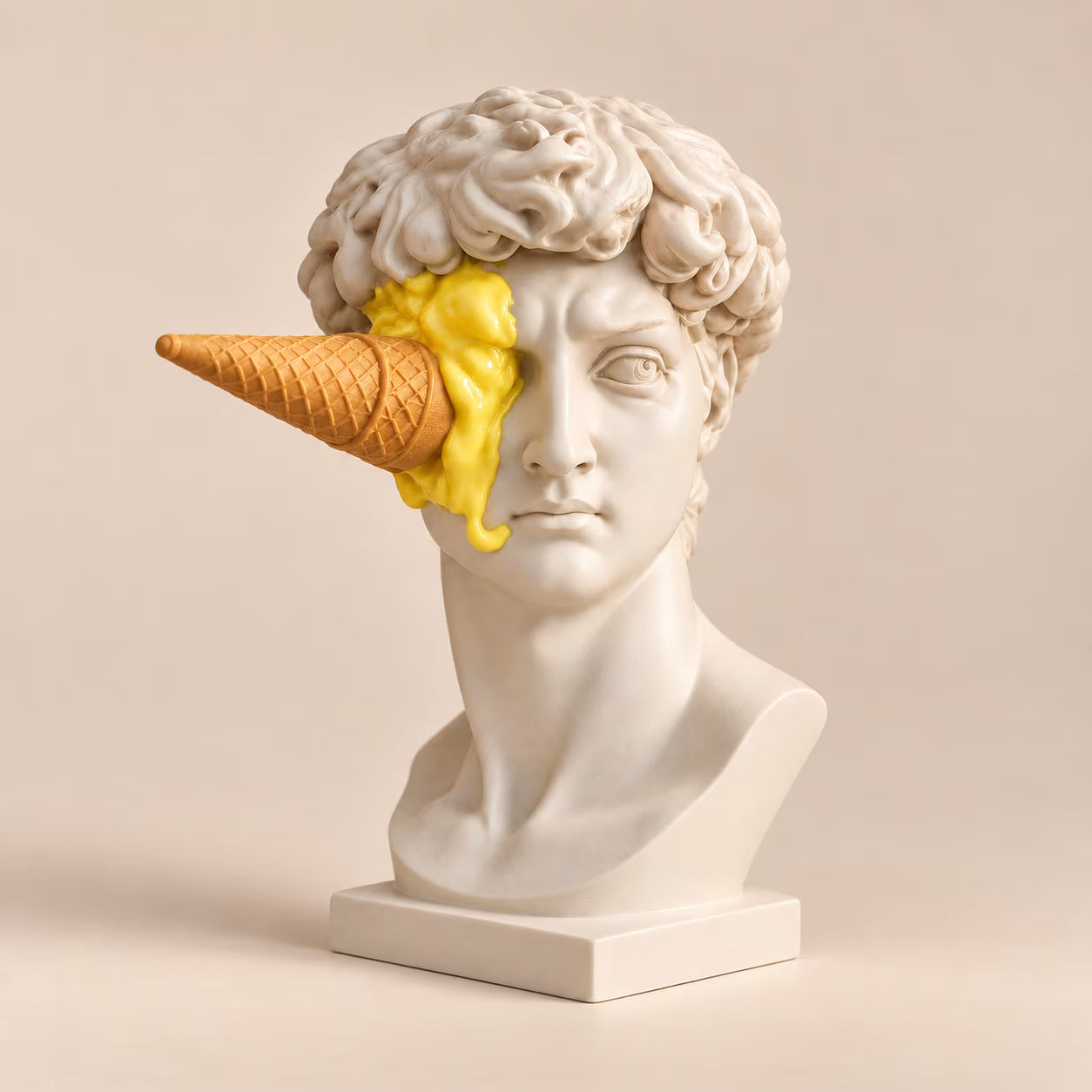 Haagen David Sculpture
