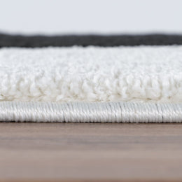 Mono Maze Rug — pile detail