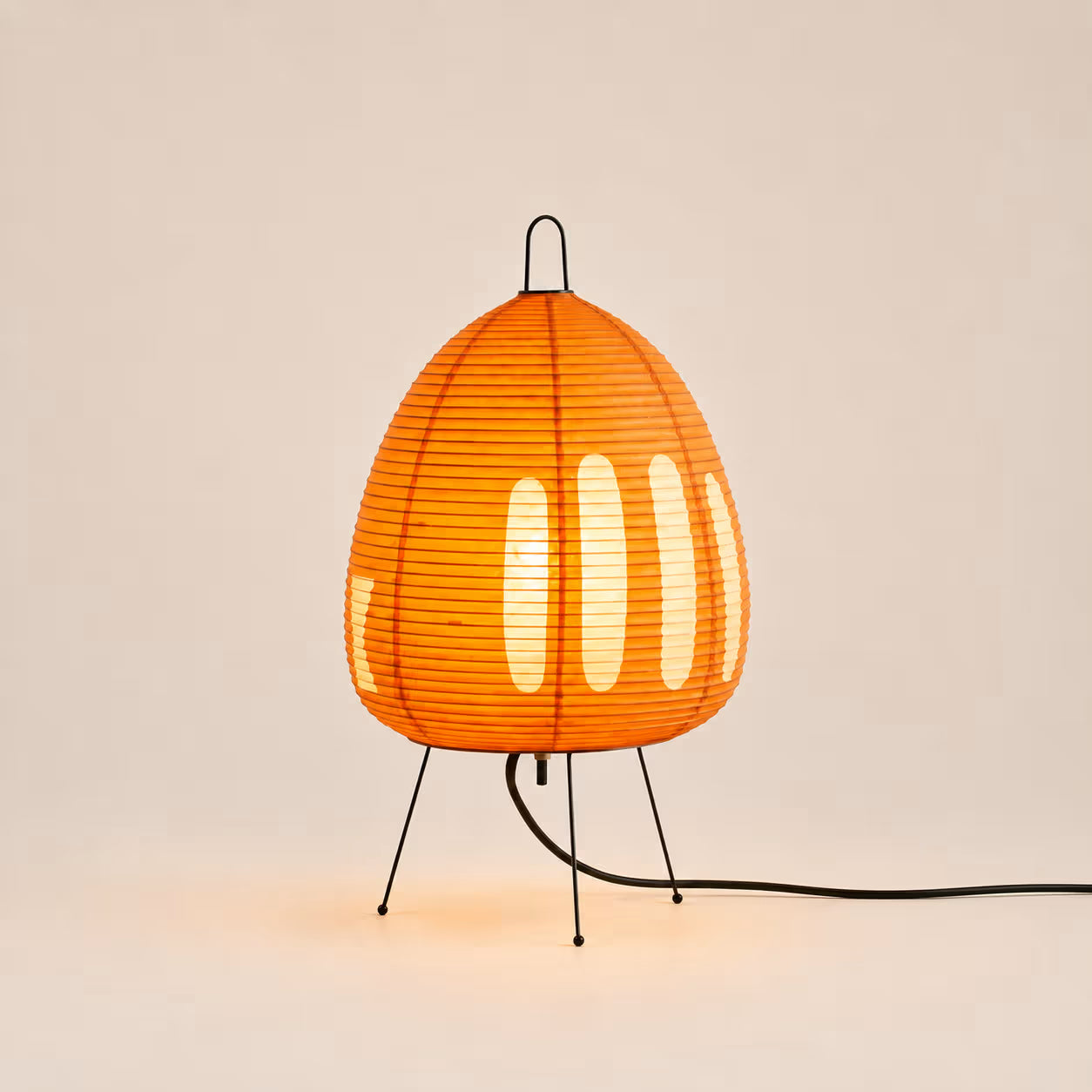 Kiri Table Lamp - Persimmon