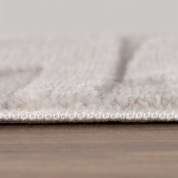 Chalk Form Rug — pile detail