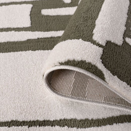Moss Form Rug — folded construction detail