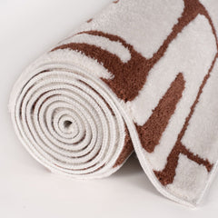 Clayform Rug — rolled side view