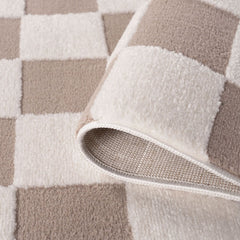 Sand Tile Rug — folded construction detail