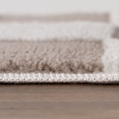 Sand Tile Rug — pile detail