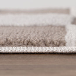 Sand Tile Rug — pile detail