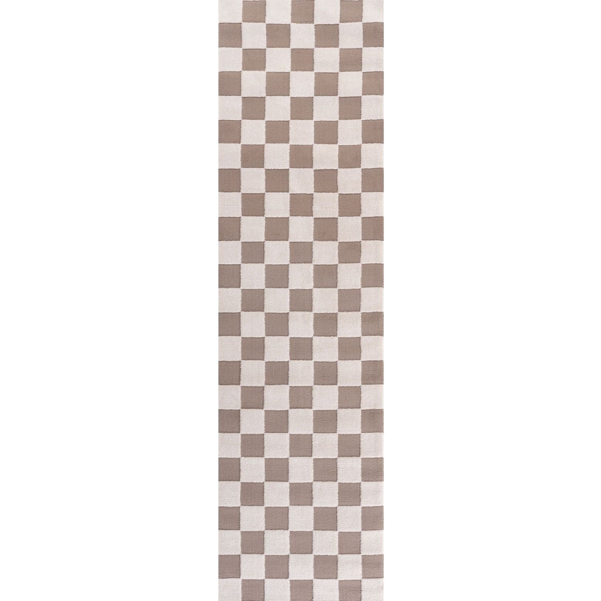 Sand Tile Rug — runner view