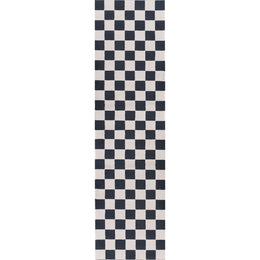 Cobalt Tile Rug — runner view