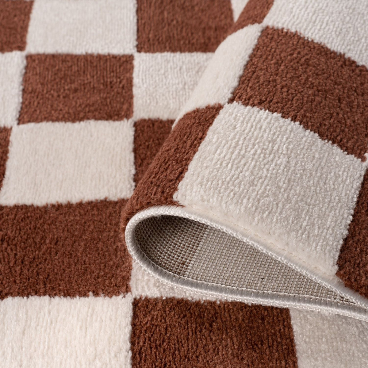 Clay Tile Rug — folded construction detail