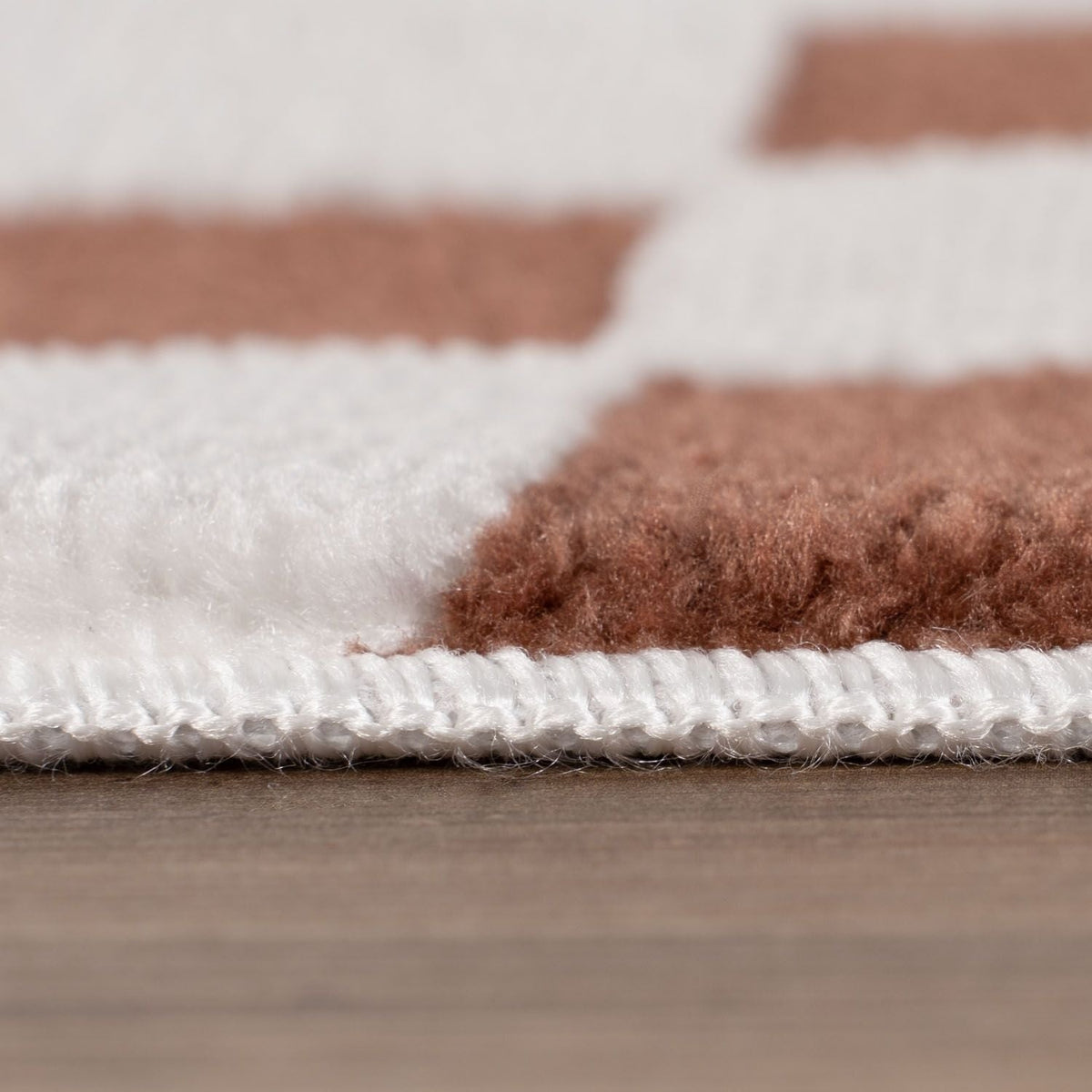 Clay Tile Rug — pile detail