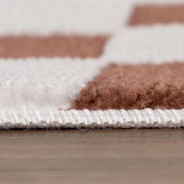 Clay Tile Rug — pile detail