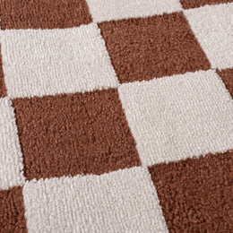 Clay Tile Rug — surface detail