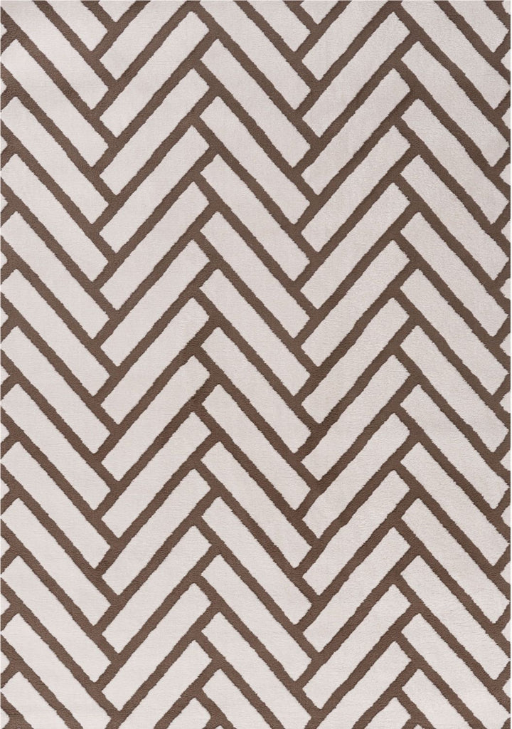Cocoa Chevron Rug
