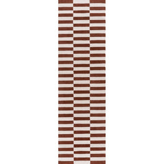 Clay Stripe Rug — runner view