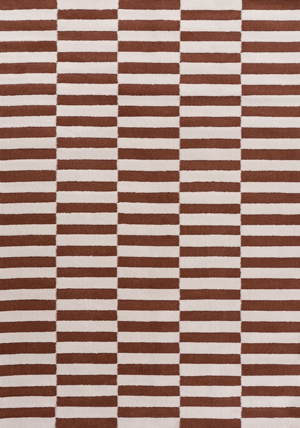 Clay Stripe Rug — full product view