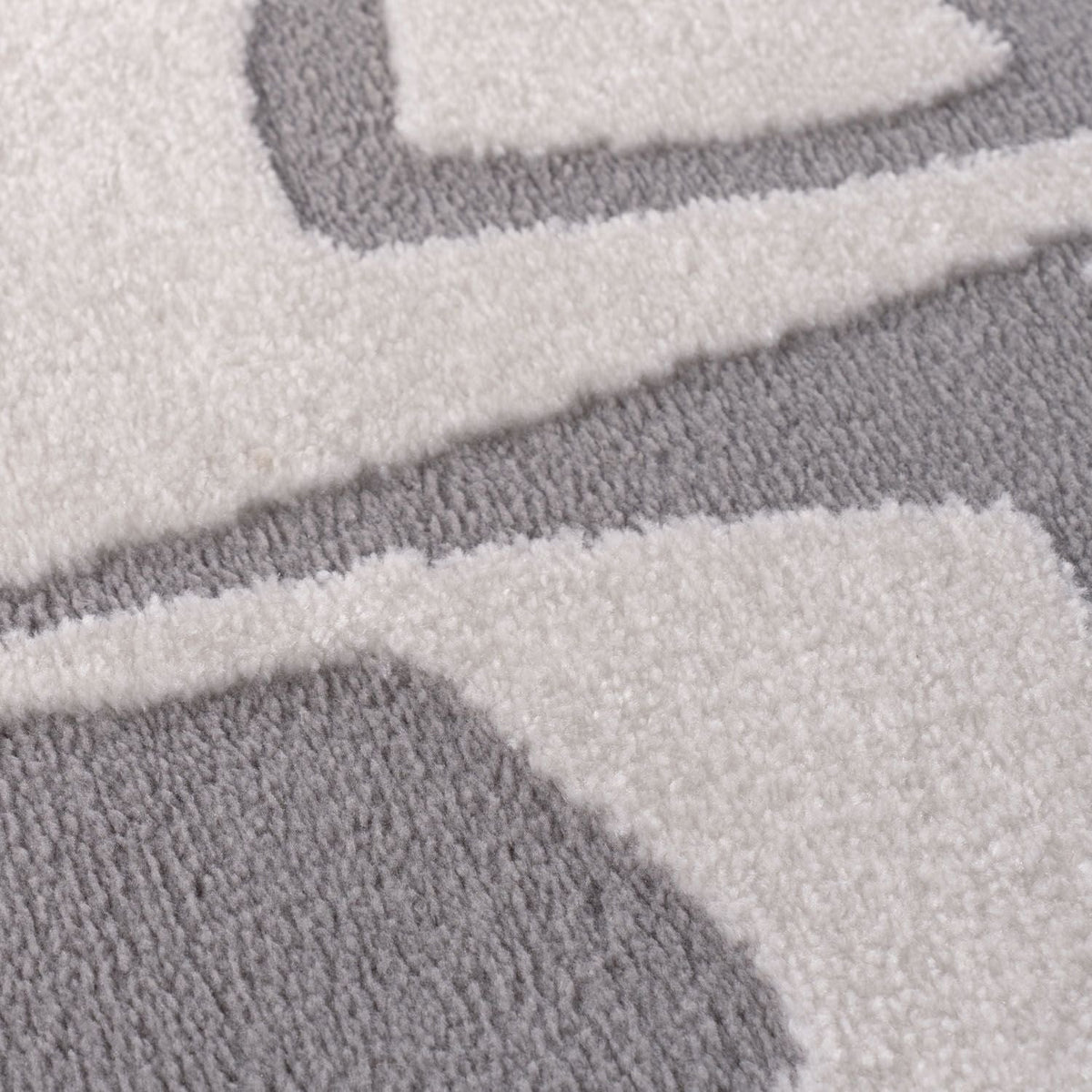Silver Form Rug — surface detail