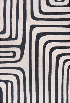 Cobalt Frame Rug