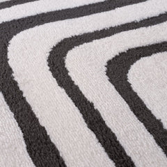 Slate Frame Rug — surface detail