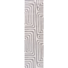Silver Frame Rug — runner view