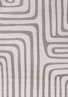 Silver Frame Rug