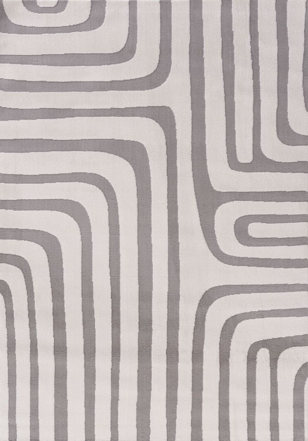 Silver Frame Rug — full product view