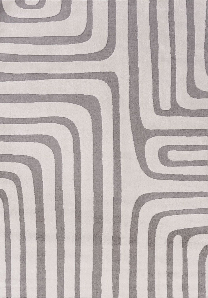 Silver Frame Rug