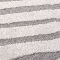 Silver Frame Rug — surface detail