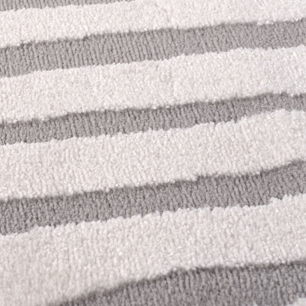 Silver Frame Rug — surface detail