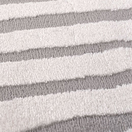 Silver Frame Rug — surface detail