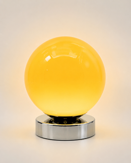 Nova Corona ambient glass lamp with warm, neutral and white light